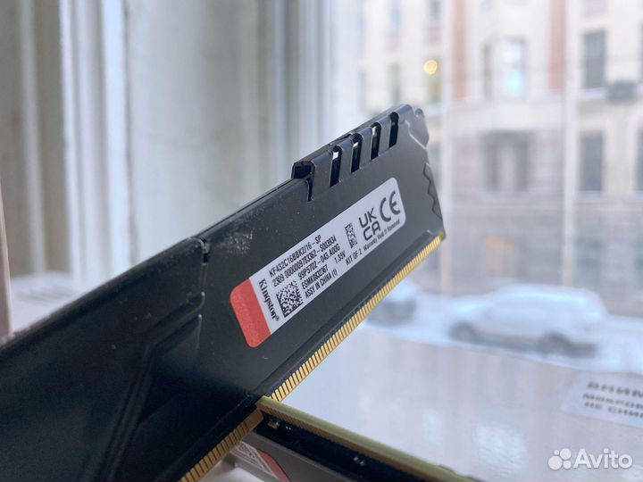 Оперативная память ddr4 hyperx fury 16gb