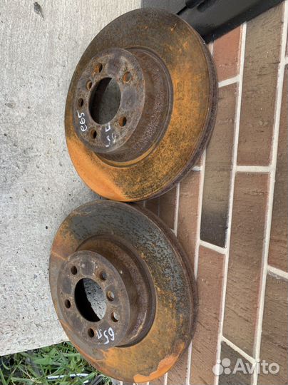 Тормозные диски передние бмв е65,е66