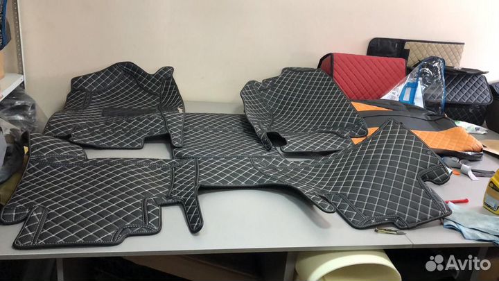 3D Коврики Infiniti Салон Багажник из Экокожи