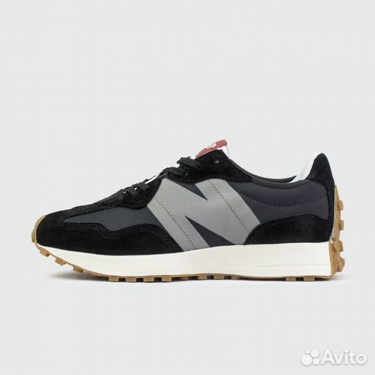 New Balance 327 Black / Gum