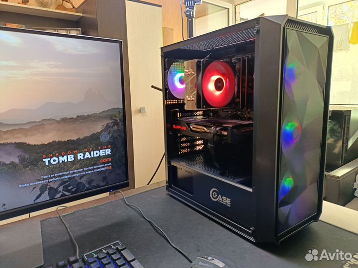 Игровой комп Ryzen5 3600+ RX5700 XT