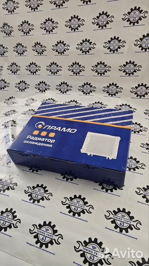 Радиатор охлаждения на а/м LADA (ваз)