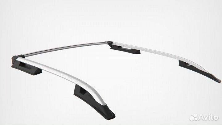 Рейлинги Can Otomotiv Toyota HiLux (04-14) серебро