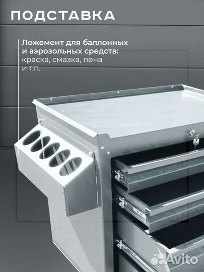 Тележка инструментальная