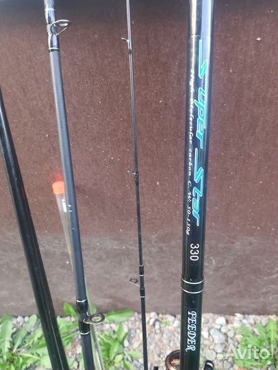 Фидерные удилища и кормушки