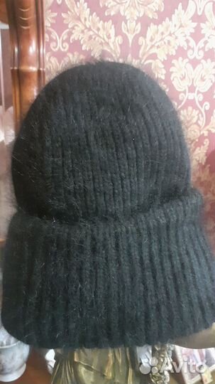 Новая женская вязаная шапка размер 56- 58