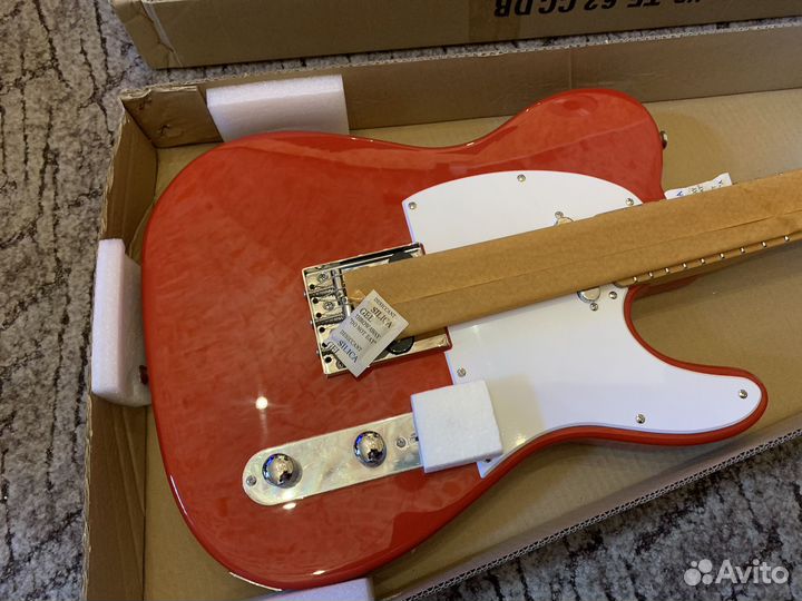 Электрогитара harley benton TE-62 CC DR + чехол