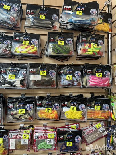 Съедобная резина для рыбалки