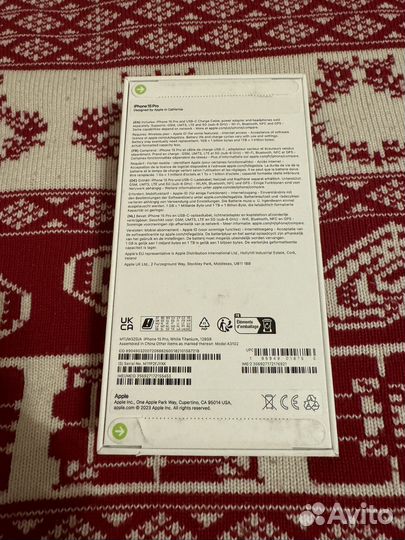 iPhone 15 Pro, 128 ГБ