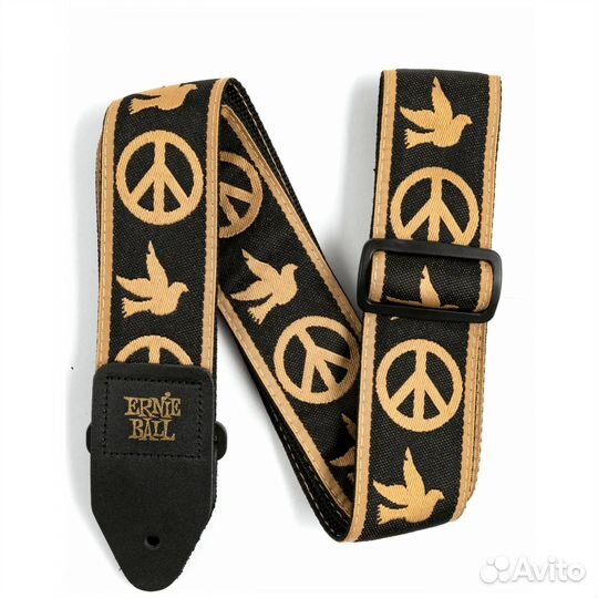 Ernie ball 4613 Jacquard Peace Love - Ремень для