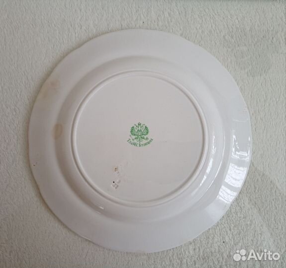 Тарелка т-ва М.С. Кузнецова винтаж