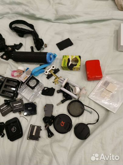 Камера MI YU 4k батарейки и все аксессуары