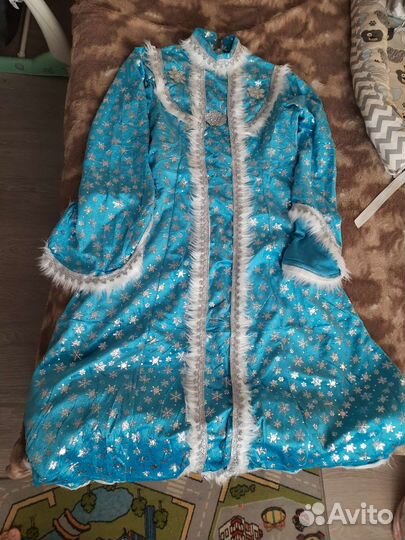 Костюм снегурочки 48р