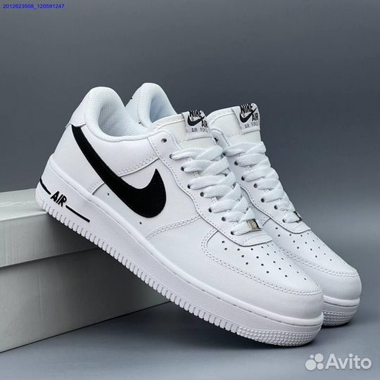 Nike Air Force 1 Black&White (Арт.40211)