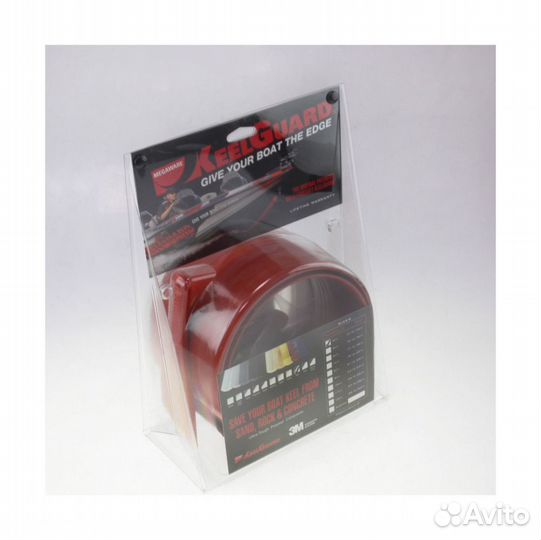 Защита киля KeelGuard, 1.83 м, красный цвет KG6RED