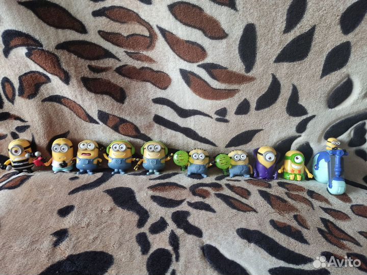 Фигурки миньонов 10 штук одним лотом
