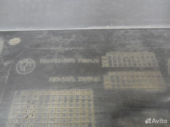 Шумоизоляция 5-serie GT F07 2009-2016