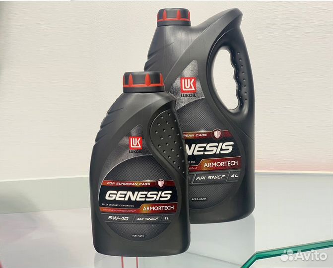 Масло lukoil genesis armortech 5W-40 1l