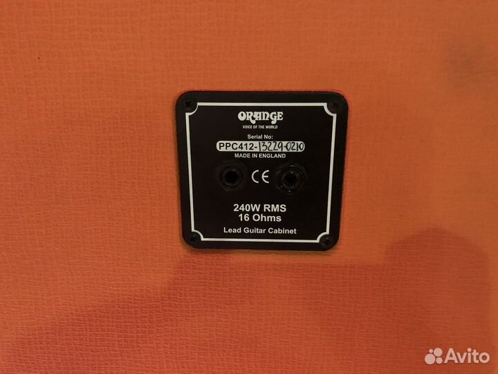 Гитарный кабинет orange 4x12