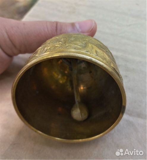 Бронзовый колокольчик 1 сентября