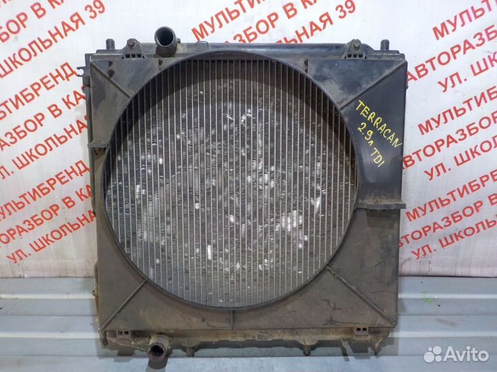 Радиатор охлаждения Хендай Терракан 2.9л TDI