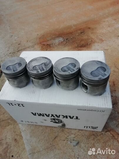 Поршни ST с кольцами и пальцем Ситроен DW8B