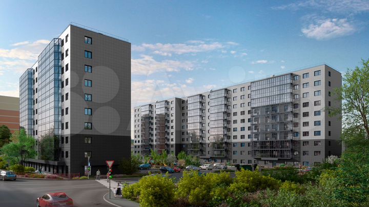 2-к. квартира, 57,5 м², 3/10 эт.