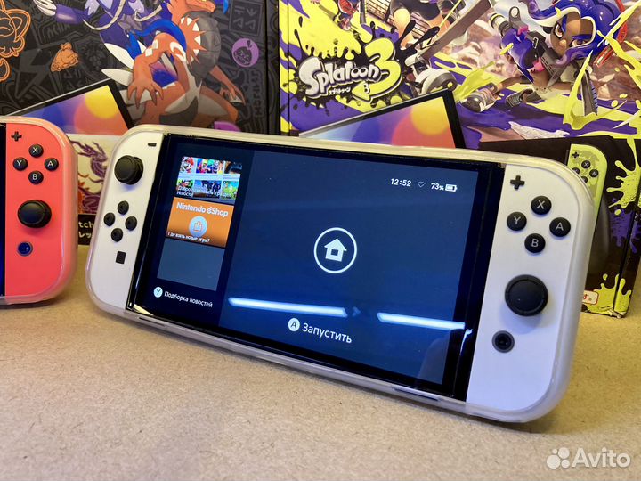 Nintendo switch oled новые и прошитые