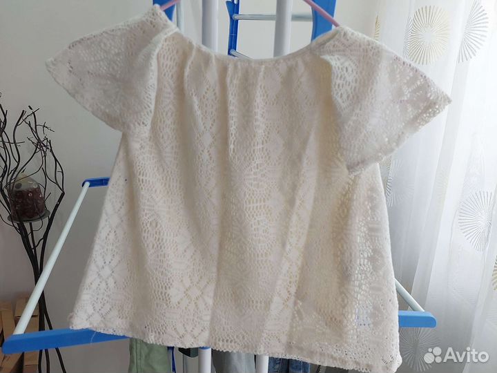 Блузка zara для девочки 140