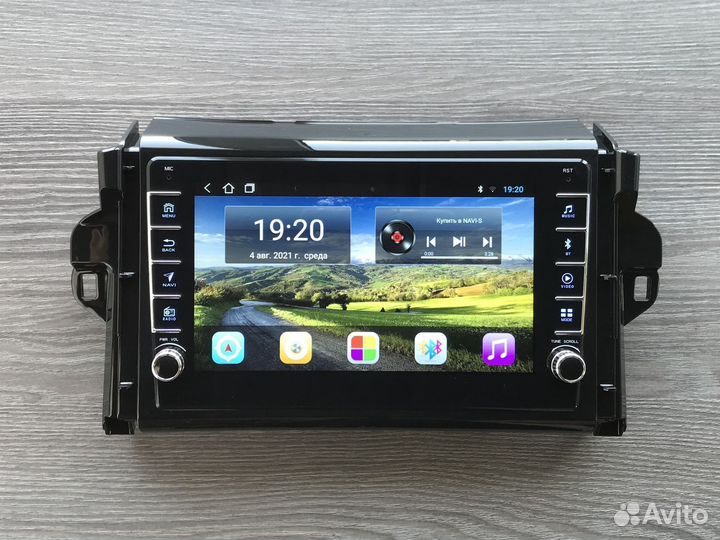 Магнитола Toyota Fortuner 2 + физические кнопки