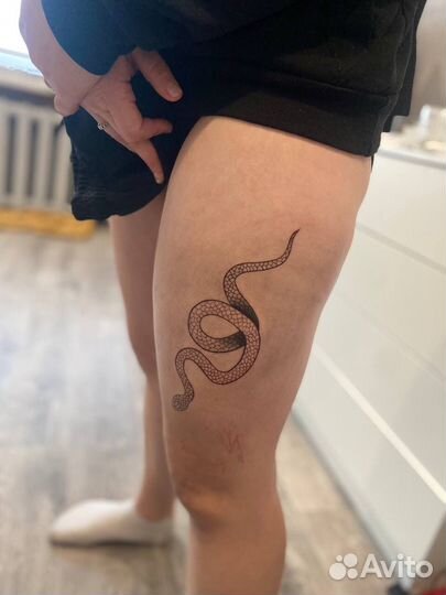 Модель на тату