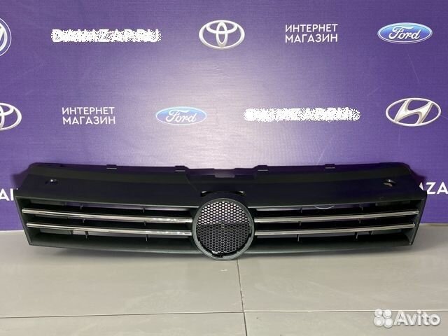 Решетка Радиатора Volkswagen Polo 2011 - 2015 Хром