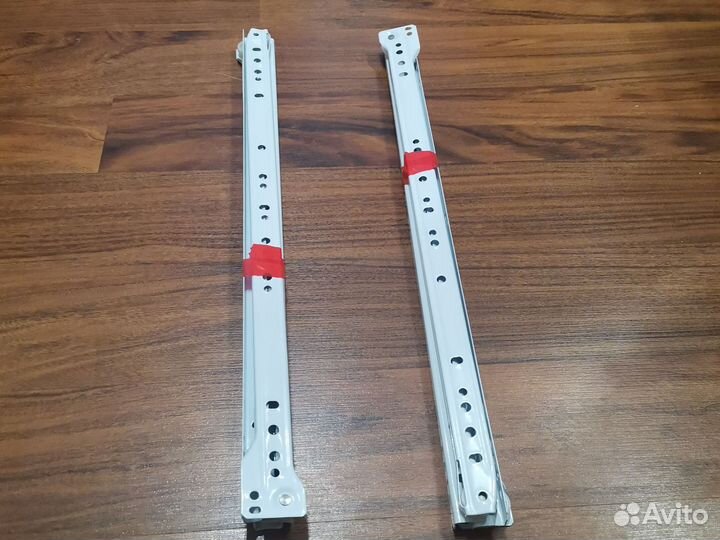 Направляющие роликовые белые 450 мм