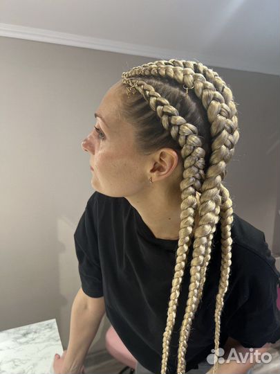 Боксерские косы, брейды, сфинкс, афрохвост