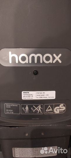 Детское велокресло hamax
