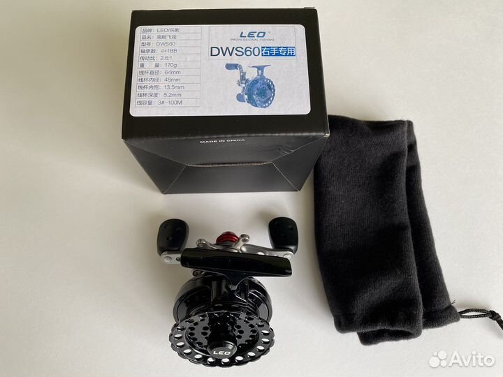 Катушка зимняя мультипликаторная LEO