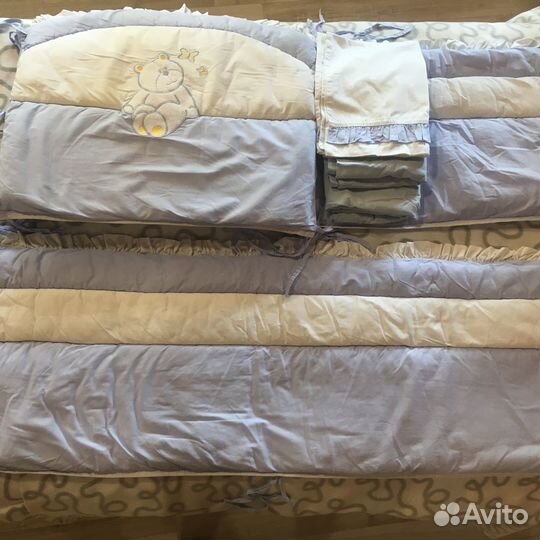 Бортики в детскую кроватку