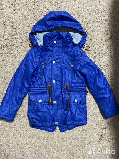 Куртка демисезонная на мальчика 122