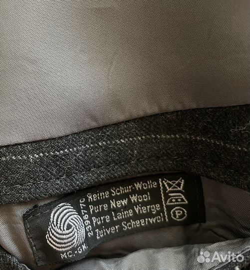 Пиджак с мужского плеча 100% шерсть