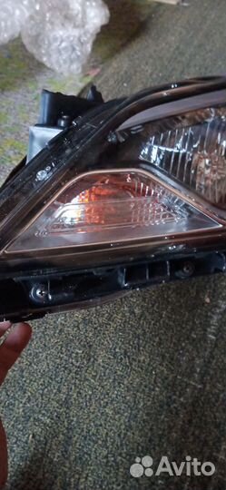 Фара для hyundai solaris 2