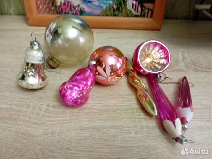 Елочные игрушки СССР