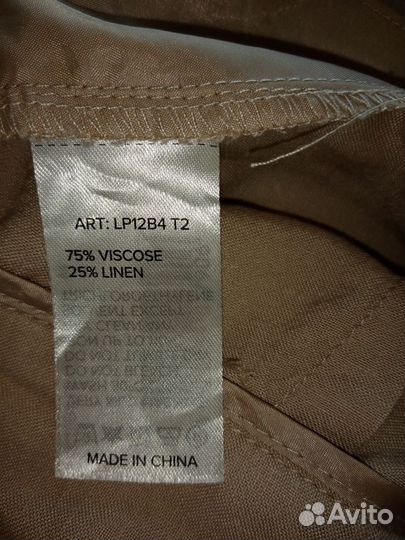 Летние женские шорты из вискозы и льна