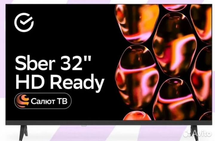 Новый SmartTV 32 дюйма телевизор