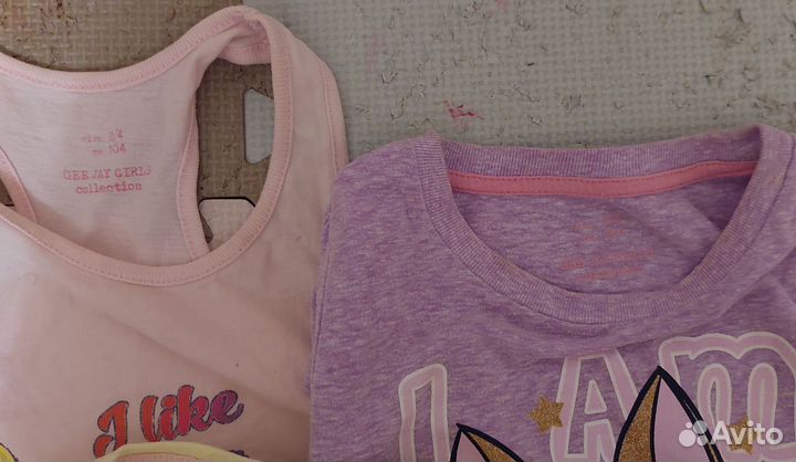 Одежда для девочек пакетом 104