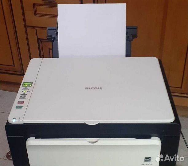 Мфу лазерный ricoh sp100su