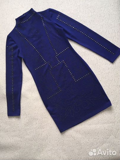 Платье со стразами