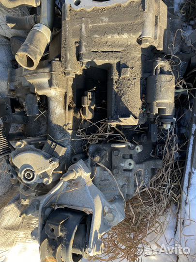 Двигатель с коробкой