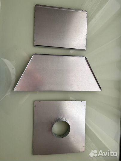 Зонт вытяжной разборный 600x600 L200