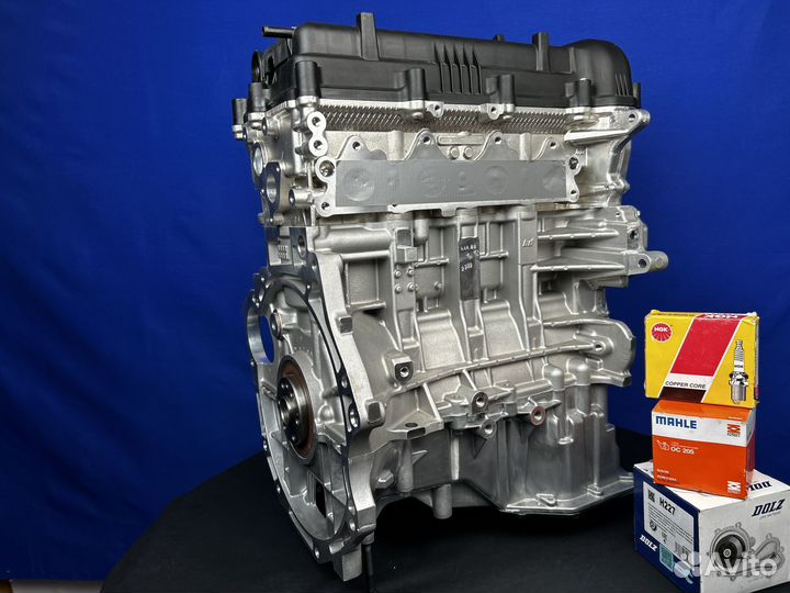 Двигатель (мотор) на Kia Ceed Hyundai Solaris 1.6