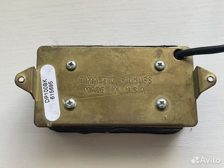 Звукосниматель dimarzio super distortion DP100BK